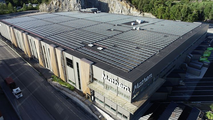 Mathems customer fulfillment center i Larsboda utanför Stockholm. Foto: Mathem.