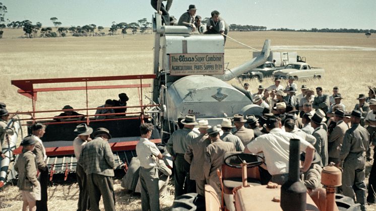 500.000 CLAAS combines around the world:  Six chapters of CLAAS combine harvester histories
