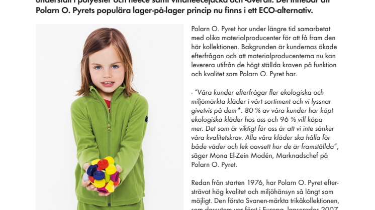 ÅTERVUNNET RAKT IGENOM – Polarn O. Pyret lanserar lager-på-lager kollektion i 100 % återvunnet material 
