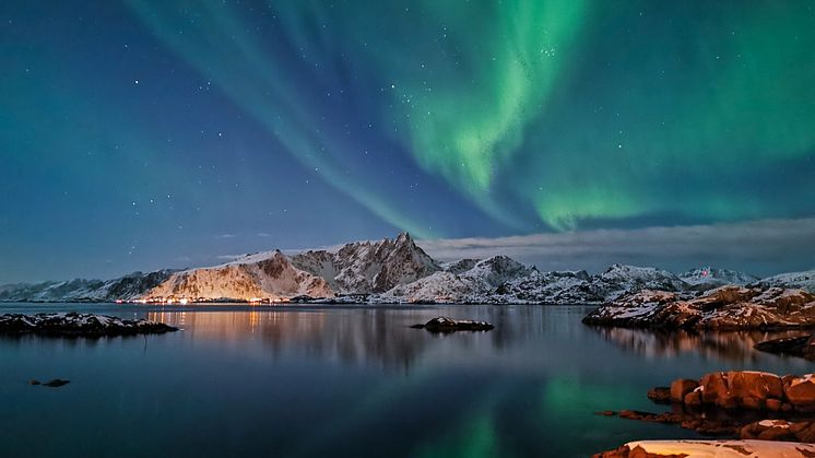 Norwegian northern lights, captured by Huawei P30 Pro