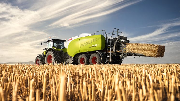 New CLAAS QUADRANT EVOLUTION