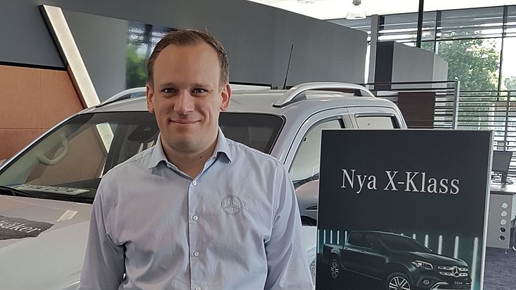Johan Wigh hoppas kunna visa upp bra nyheter på Entreprenad Live.