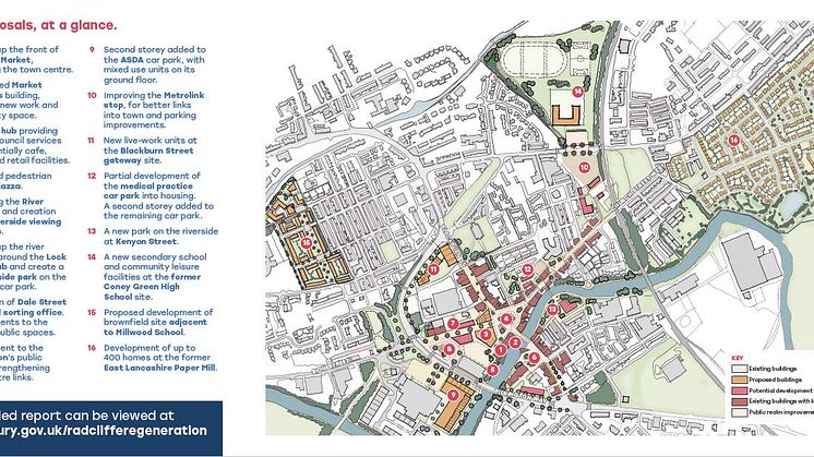 ​Look out for the leaflet – and have your say on the regeneration of Radcliffe