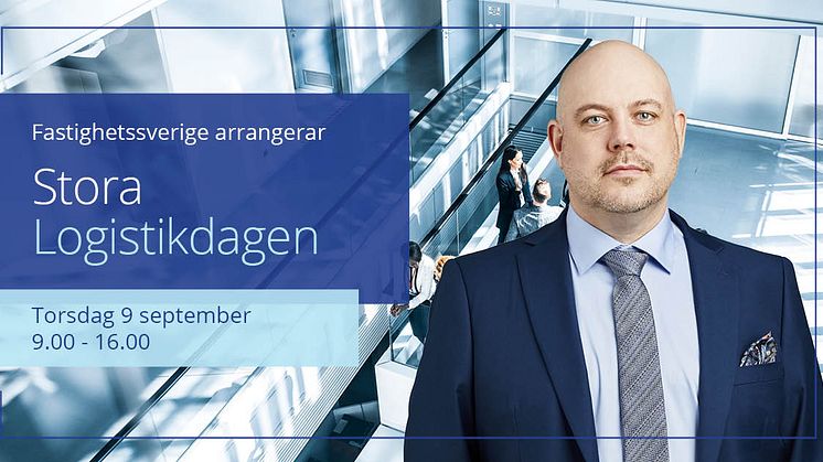Anders Johansson, Associate Director Industrial & Logistics, deltar på Stora Logistikdagen 2021.
