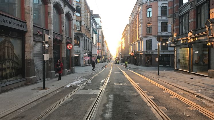 Toveistrikk etablert i Prinsens gate fra og med 27.februar