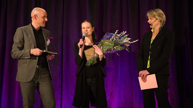 Sally Voltaire röstades fram till Årets Unga Entreprenör Öst för matupplevelsekonceptet Rårört