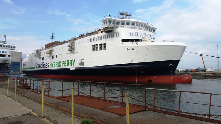 Scandlines’ neue Schiffe wieder im Wasser 2