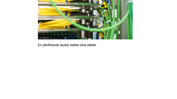 Låga priser på bredband och fiber i Stockholm