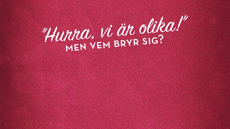 Program för konferens Hurra vi är olika!