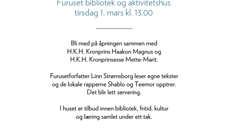 Invitasjon til åpning