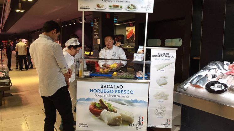 Degustación Bacalao Noruego Bilbao 2017