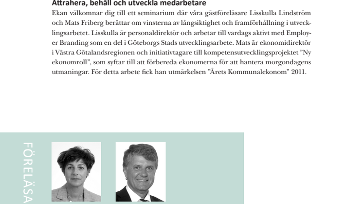 Långsiktigt utvecklingarbete lönar sig! Se och lyssna till Göteborgs Stad och Västra Götalandsregionen!