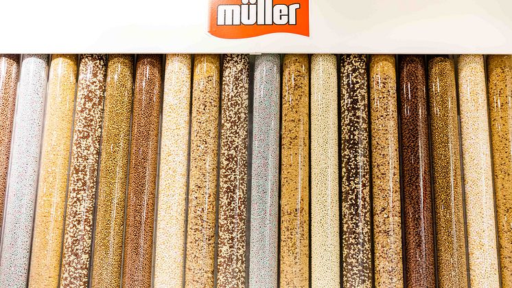 Müller invites people to create their own Müller yogurt
