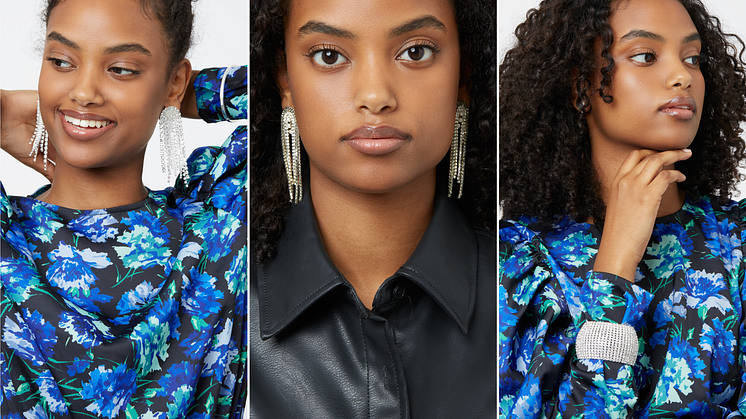 Rhinestone statement pieces.