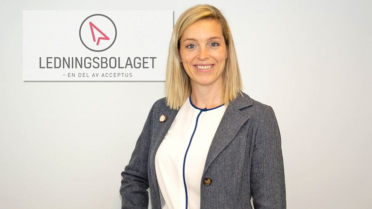 Acceptus utser Helena Pedersen som ny VD för Ledningsbolaget