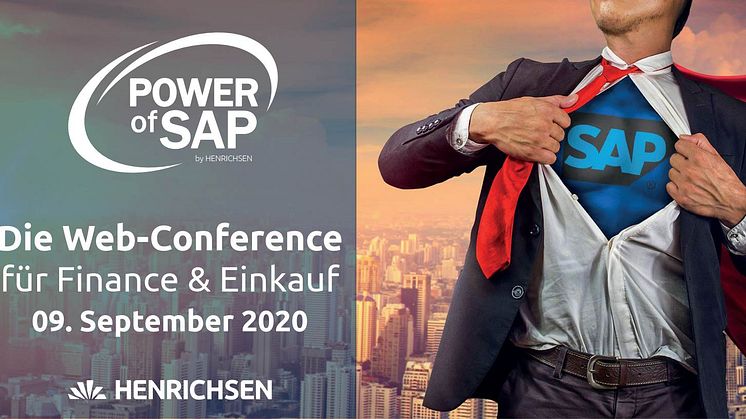 POWER of SAP: HENRICHSEN AG lädt zur Web-Conference