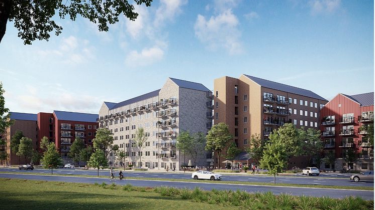 Extra stadsbyggnadsnämnd gav bygglov för flerbostadshus på Kasernhöjden