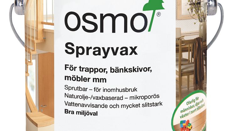 Blank sprutbar Osmo hårdvaxolja 
