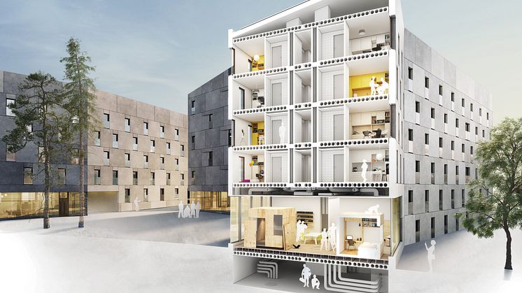 Kv Forskningen - KTH Rocks är nominerat till Årets Bygge