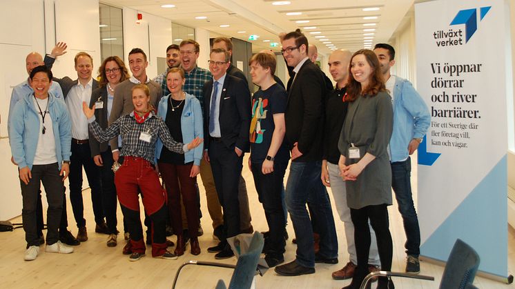 Startupbolag från hela landet inleder Boot Camp med ministermöte 