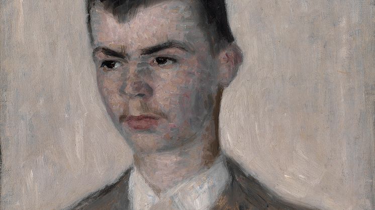 Portrait of the artist's brother Svend Hammershøi