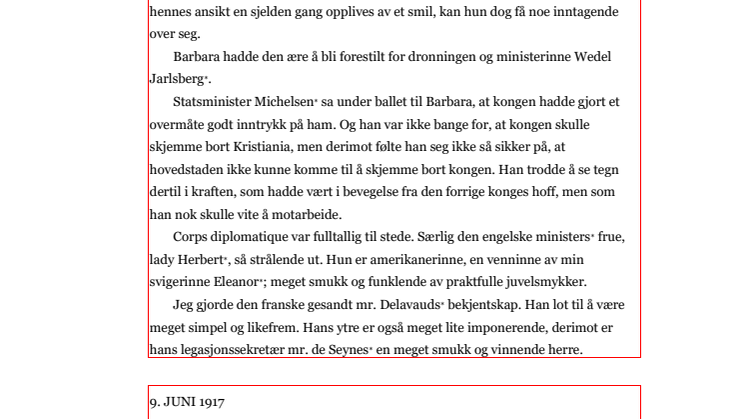 Utdrag dagbok Arthur Knagenhjelm