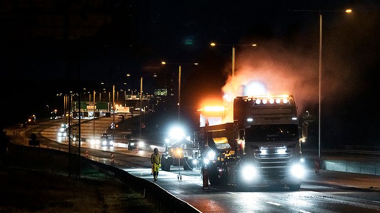 Svevias uppdrag sträcker sig över två säsonger och omfattar underhållsarbete på bland annat E20 och E4. Foto: Markus Marcetic 