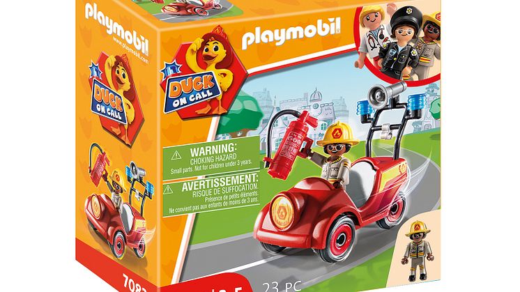 DUCK ON CALL - Mini-Auto Feuerwehr (70828) von PLAYMOBIL