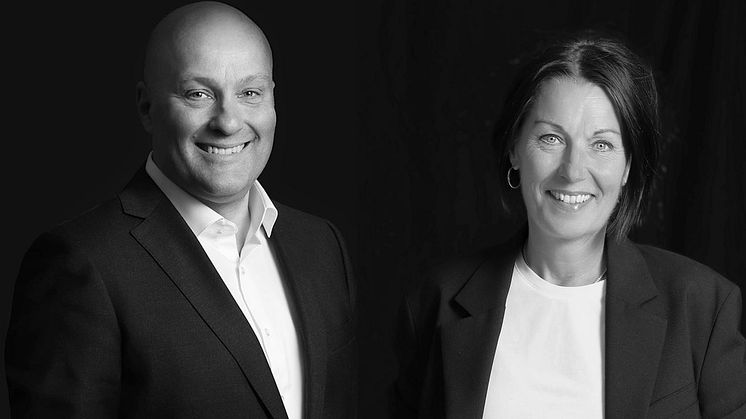 Bild: Rolf Edholm ny CFO och Suzanne Tingwall ny Business Development Manager