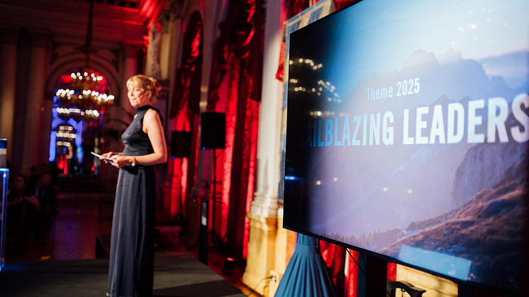 Louise Bringselius, announcing the new theme. Photo: Nikos Plegas.