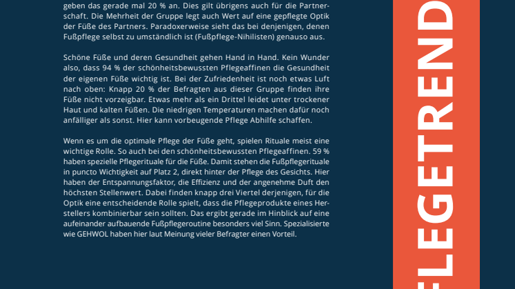 GEHWOL Fußpflegetrends 2022-2023: Fußpflege ist sexy
