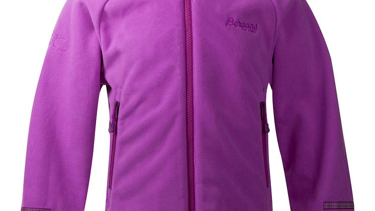 Treungen Kids Jacket - Heather Purple/Dark Heather