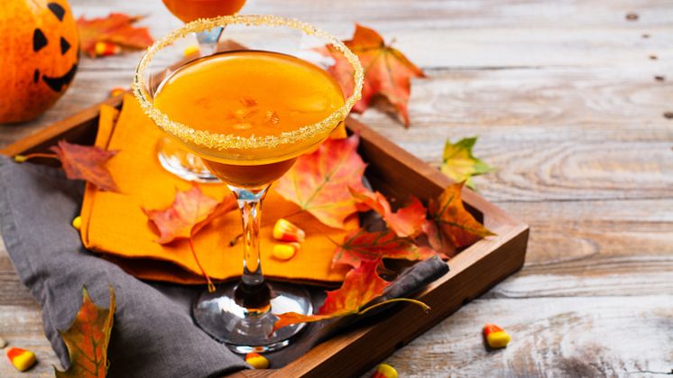 Absolut Spooky Pumpkin Martini