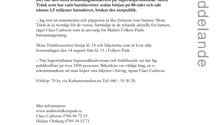 Tigerjakt i Malmö Folkets Park