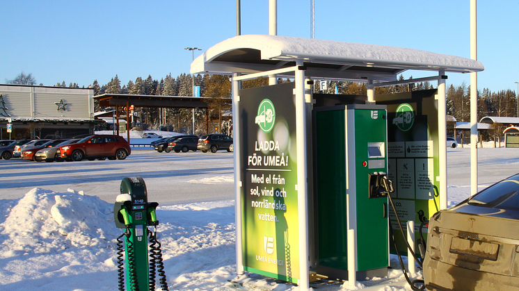 Bee Charging Solutions inleder samarbete med Umeå Energi kring elbilsladdning