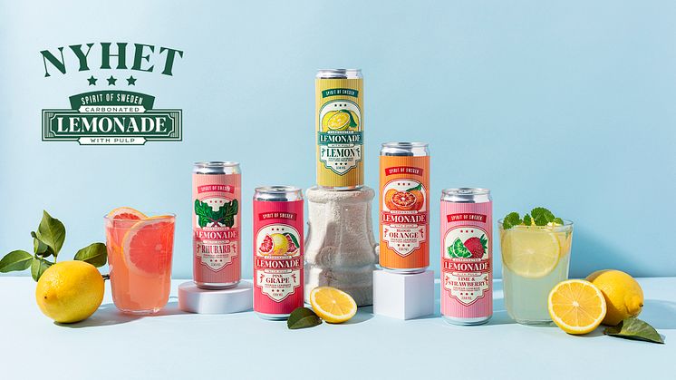 Världens godaste lemonad? Svalkande nyhet från Spirit of Sweden