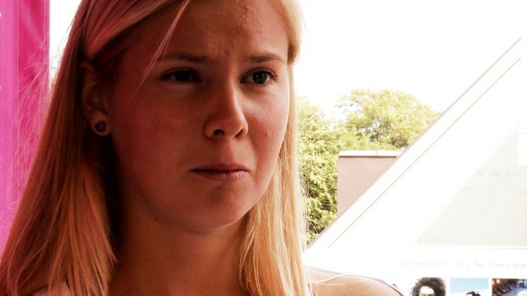 Ellen Allgurin pratar om vägen till tennistoppen.
