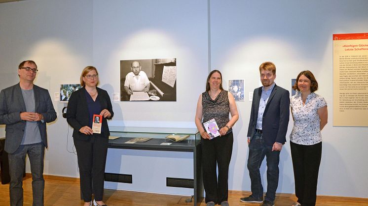 Eröffnung der Ausstellung „Anmut sparet nicht noch Mühe. Der Komponist Hanns Eisler"