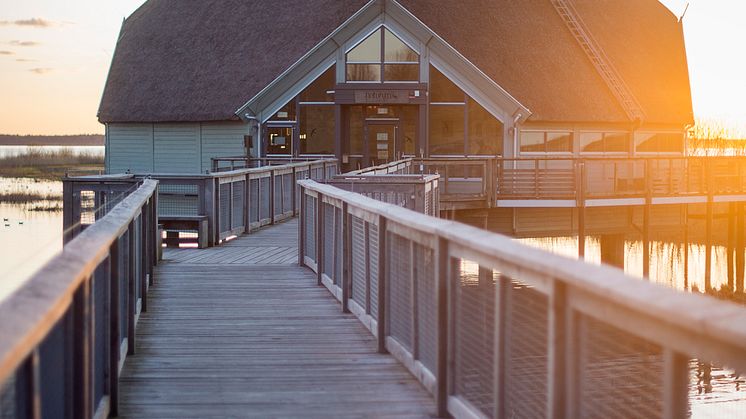 Naturum Hornborgasjön. Foto: Länsstyrelsen i Västra Götaland