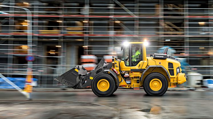 Volvo L90H - arbetsplats