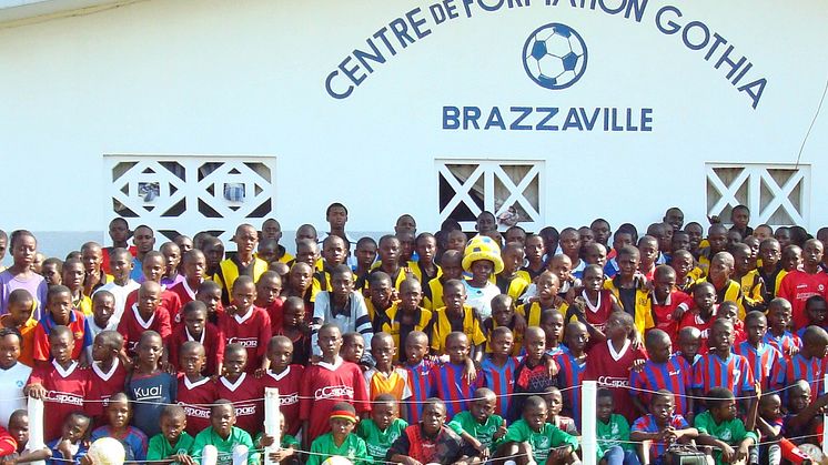 Forbo stöttar fotbollsskola i Kongo-Brazzaville