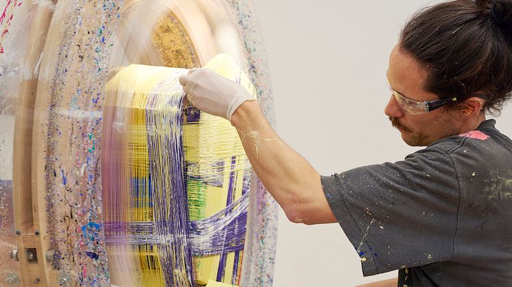 Anton_Alvarez, Thread Wrapping Machine