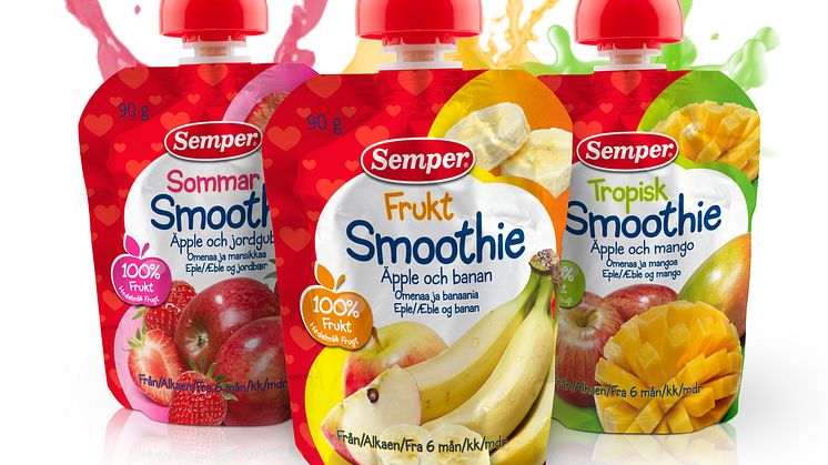​​Semper Smoothies nomineret til Årets lancering 2013