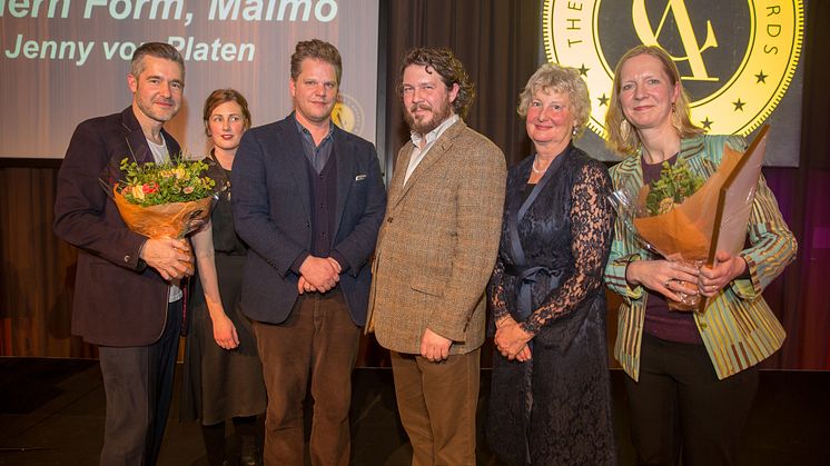 Några av de lyckliga vinnarna på The Collector's Awards 2018.
