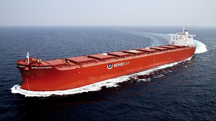 Berge Bulk and Kongsberg Maritime set up a joint development initiative to explore concept designs for a clean energy bulker fleet.