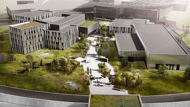Halfens armeringsskarv i unika ESS projektet i Lund
