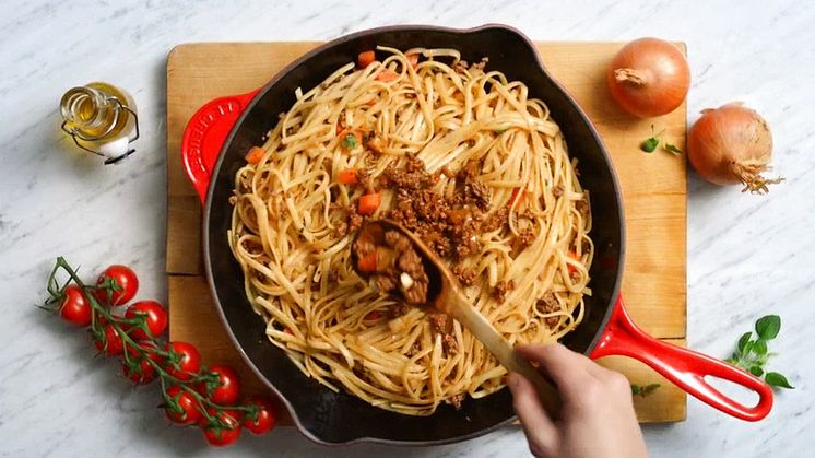 Rigtig god mad til børn! - Prøv spaghetti bolognese