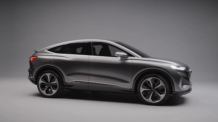 Audi Q4 Sportback e-tron concept - design walkaround