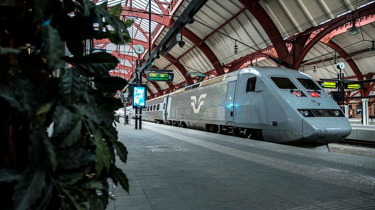2020 vill SJ ha ännu fler snabbtågsavgångar på södra och västra stambanorna samt förbättrade anslutningar i Köpenhamn. Foto: Mats Ek/SJ