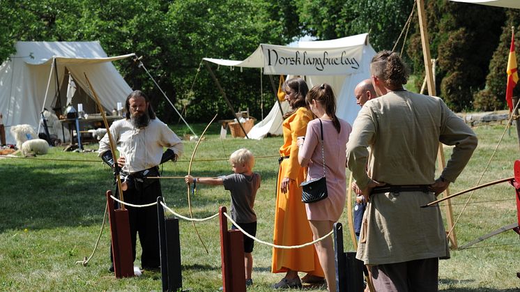 Hamar middelalderfestival på Anno Domkirkeodden
